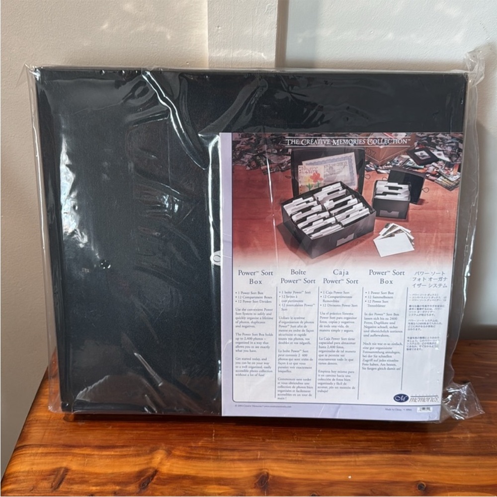 NEW Sealed Creative Memories Power Sort Box